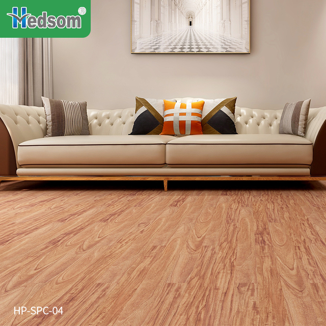 4mm Classic Wooden Grain Waterproof Rigid Core SPC Click Flooring