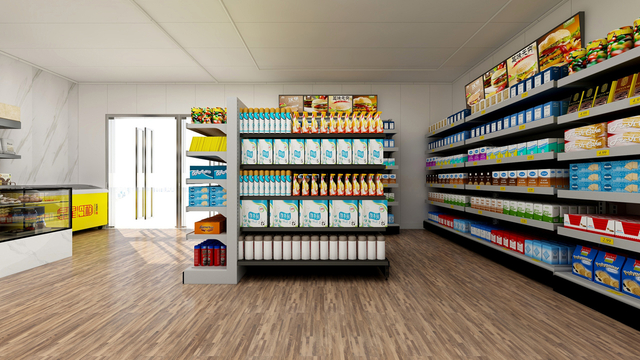 SPC Flooring For Retail Store