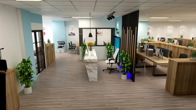 SPC Flooring For Office