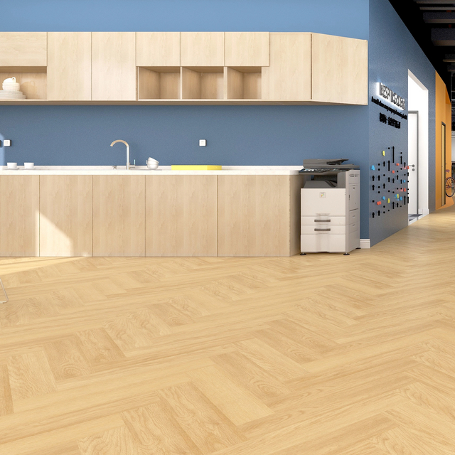 5mm SPC Herringbone Click Lock Flooring