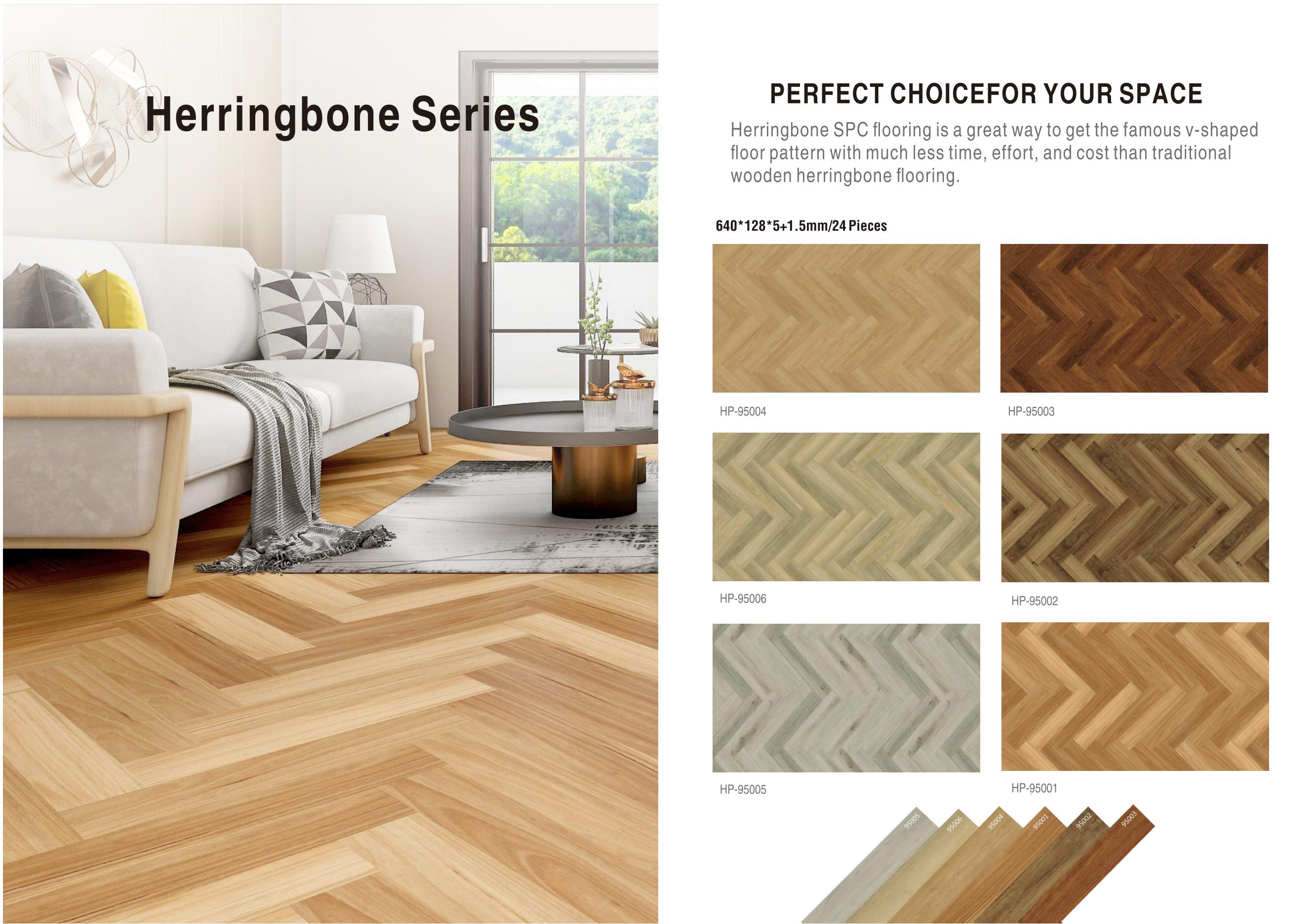 SPC CLICK FLOORING（herringbone）_13