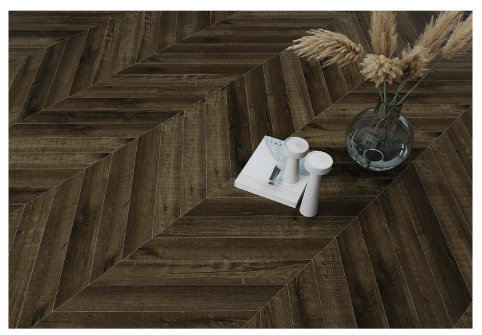 Introducing our new Chevron Pattern SPC Flooring.