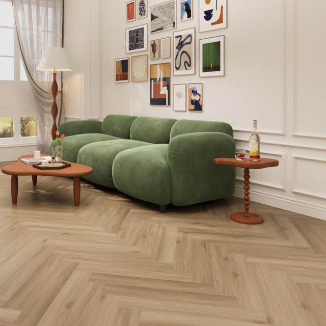 Hedsom SPC Herringbone Floor HP-6801